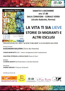 la vita ti sia lieve